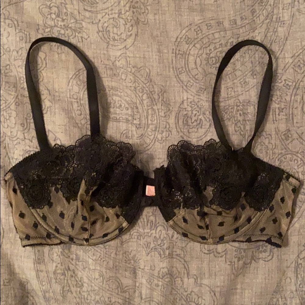 Victoria’s Secret sheer lace bra